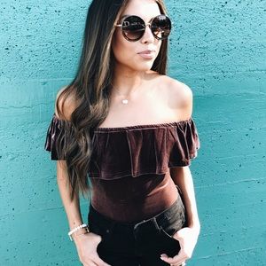 Velvet Bodysuit